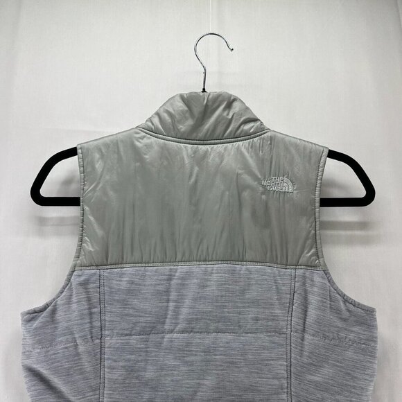 The North Face Jacket Womens Size S Pseudio Vest Puffer Full Zip Heather Gray - Picture 6 of 9